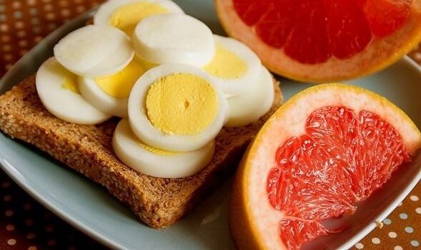 ouă și grapefruit pentru pierderea în greutate
