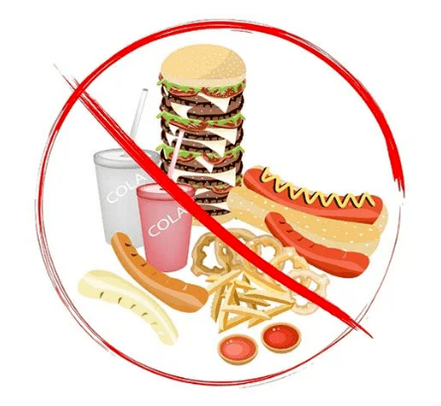 Evitați alimentele tratate