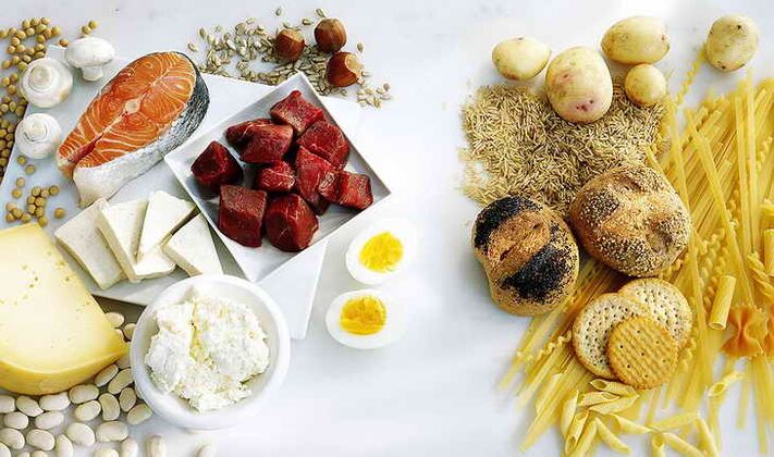 dieta proteine-carbohidrati