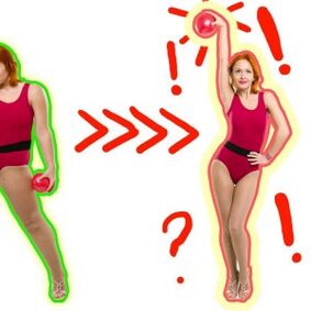 vizualizarea pierderii în greutate pe o dietă cu șase petale