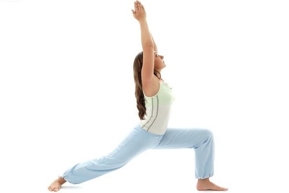 yoga războinic poză pentru pierderea în greutate